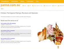 Tablet Screenshot of parma.com.au